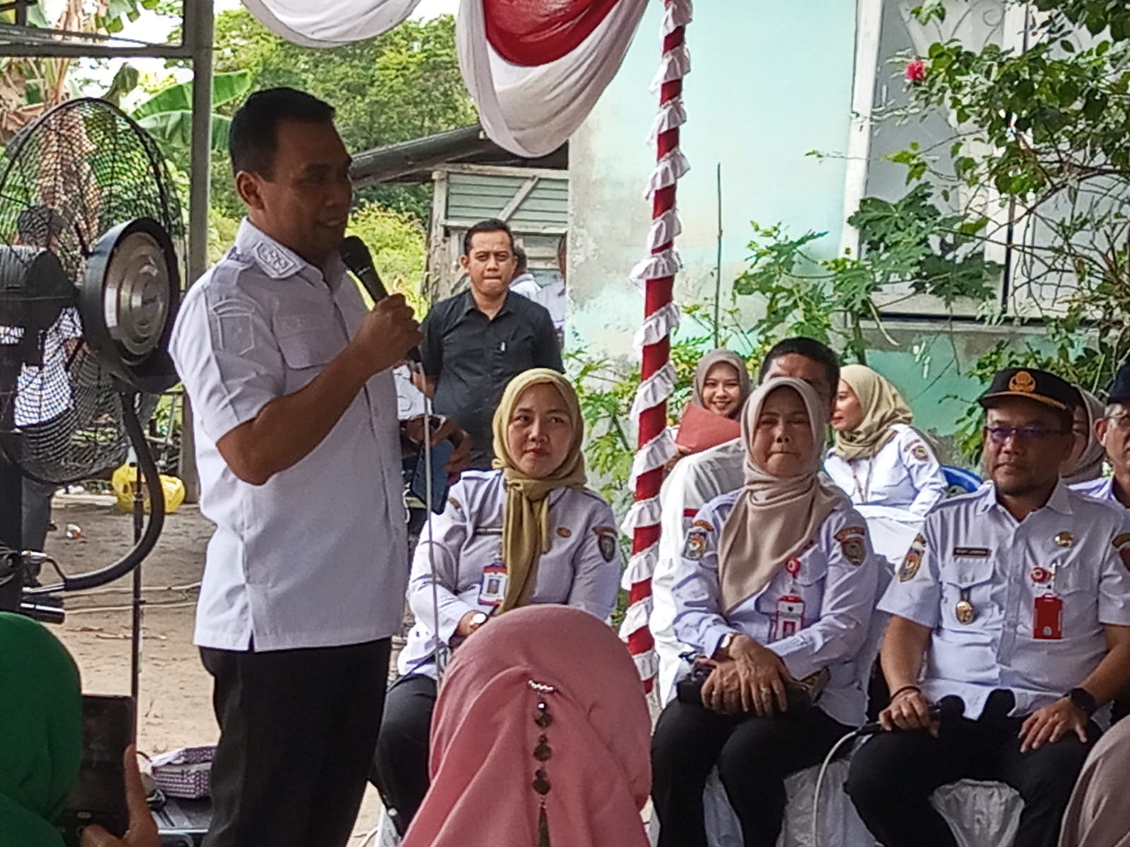 Wagub Edy Pratwo Bersama Wakil Walikota Achmad Zaini Ikuti Panen Raya dab Pengumuman Swasembada Pangan