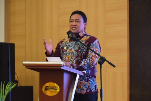 Hadiri Peringatan HUT Ke-45 Satpam Tahun 2025, Ini Pesan Wagub Kalteng Edy Pratowo.