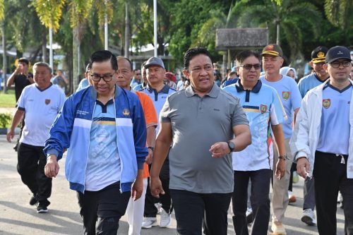 Peringati Hari Desa, Digelar Jalan Sehat Bersama Berhadiah.