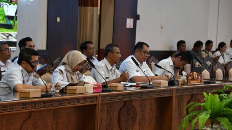 DPRD Kalteng Bersama Pemerintah Gelar Rapat Kerja Gabungan.