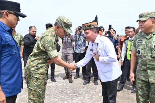 Gubernur Sambut Kunker Satgas Penertiban Kawasan Hutan di Kalteng.