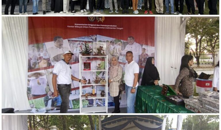 Tampilkan Hasil Karya, UMKM Inaan Lapas Ikuti Bazar