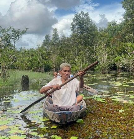 Menjaga Tebat Rasau, Sungai Purba Peninggalan Era Dinosaurus