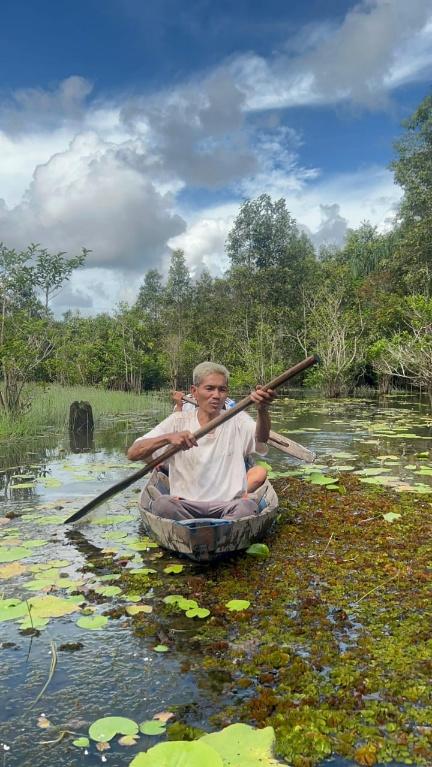 Menjaga Tebat Rasau, Sungai Purba Peninggalan Era Dinosaurus