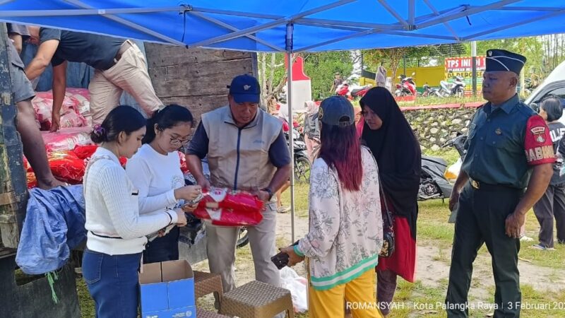 Guna Stabilkan Harga, Babinsa Kodim 1016/Plk Dampingi Gerakan Pangan Murah