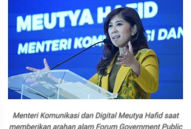 Hindari Misimformasi Menkomdigi Minta Humas Pemerintah Harus Cepat Tanggap.