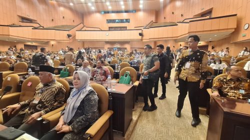 Terkait Evaluasi Perda, Wagub Kalteng Hadiri Diseminasi BLUD DPD RI,