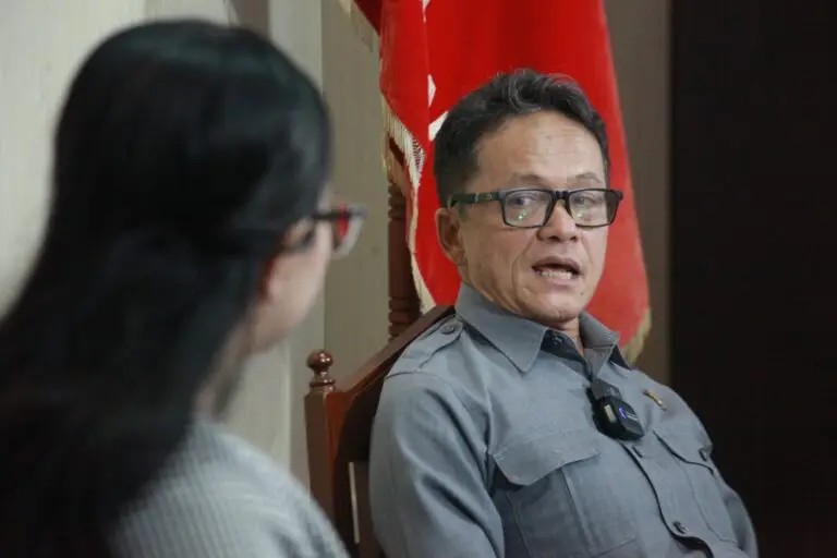 Anggota Komisi I DPRD Kalteng Y Fredy Ering Ingatkan Pemda Agar Lebih Cernat Kelola Anggaran.