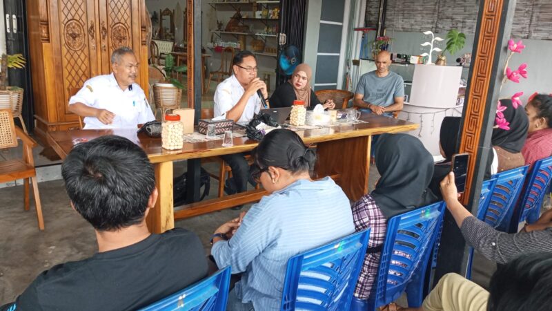 Dinas Pariwisata Kota Palangka Raya Fasilitasi Pemasaran Produk Unggulan UMKM Go Eksport.