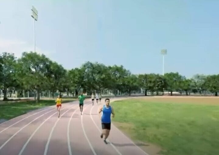 Rehab Stadion Sanaman Mantikei, Menuju Lahirnya Atlit Berprestasi dan Penggetak UMKM Kalteng.