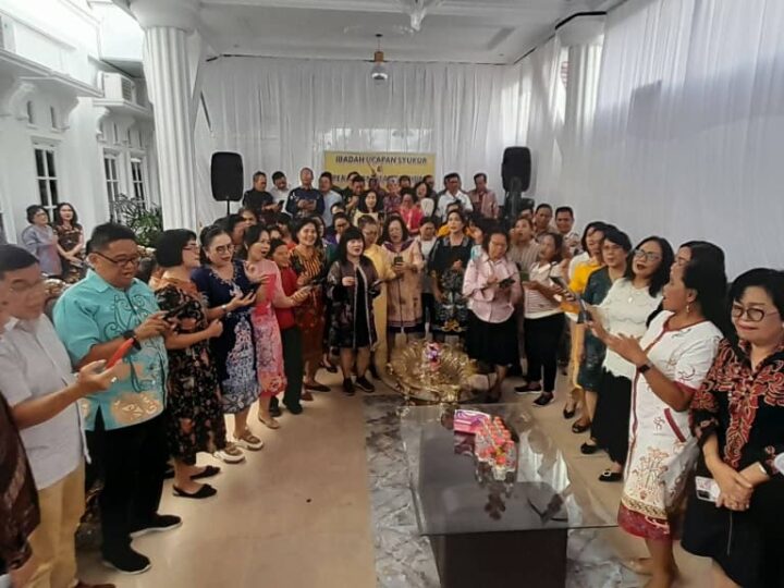 Dirangkai Ultah 45, Bias Layar Gelar Ibadah Syukuran “Pamanalu dan Pangasungu Warga” di Palangka Raya