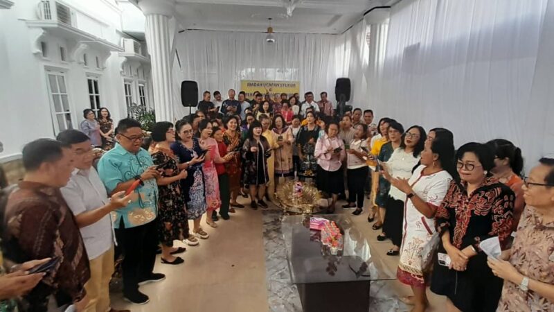 Dirangkai Ultah 45, Bias Layar Gelar Ibadah Syukuran “Pamanalu dan Pangasungu Warga” di Palangka Raya