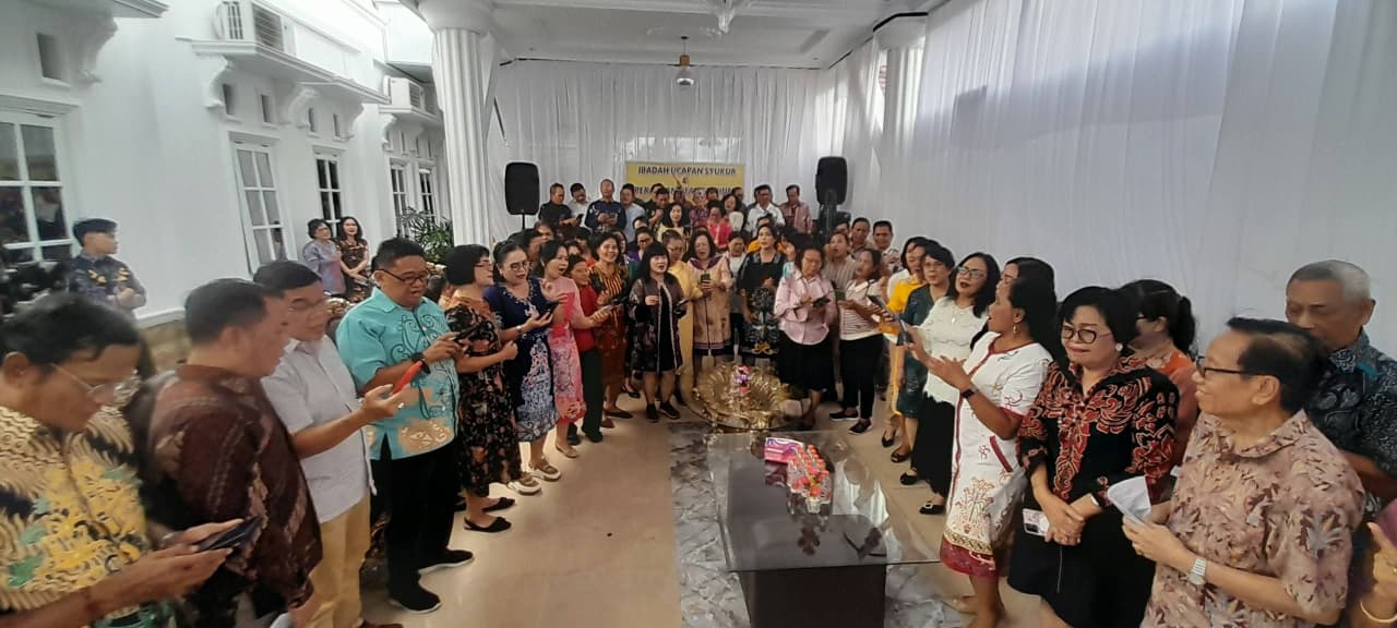 Dirangkai Ultah 45, Bias Layar Gelar Ibadah Syukuran “Pamanalu dan Pangasungu Warga” di Palangka Raya