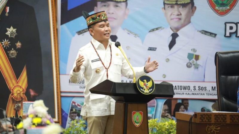 Gubernur Agustiar Sabran, Keberhasilan Pembangunan Tergantung Kematangan Perencabaan Terukur.