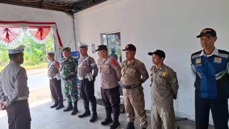 Pastikan Situasi Aman dan Kondusif, Anggota Kodim 1016/Plk Siaga di Pos Pengamanan