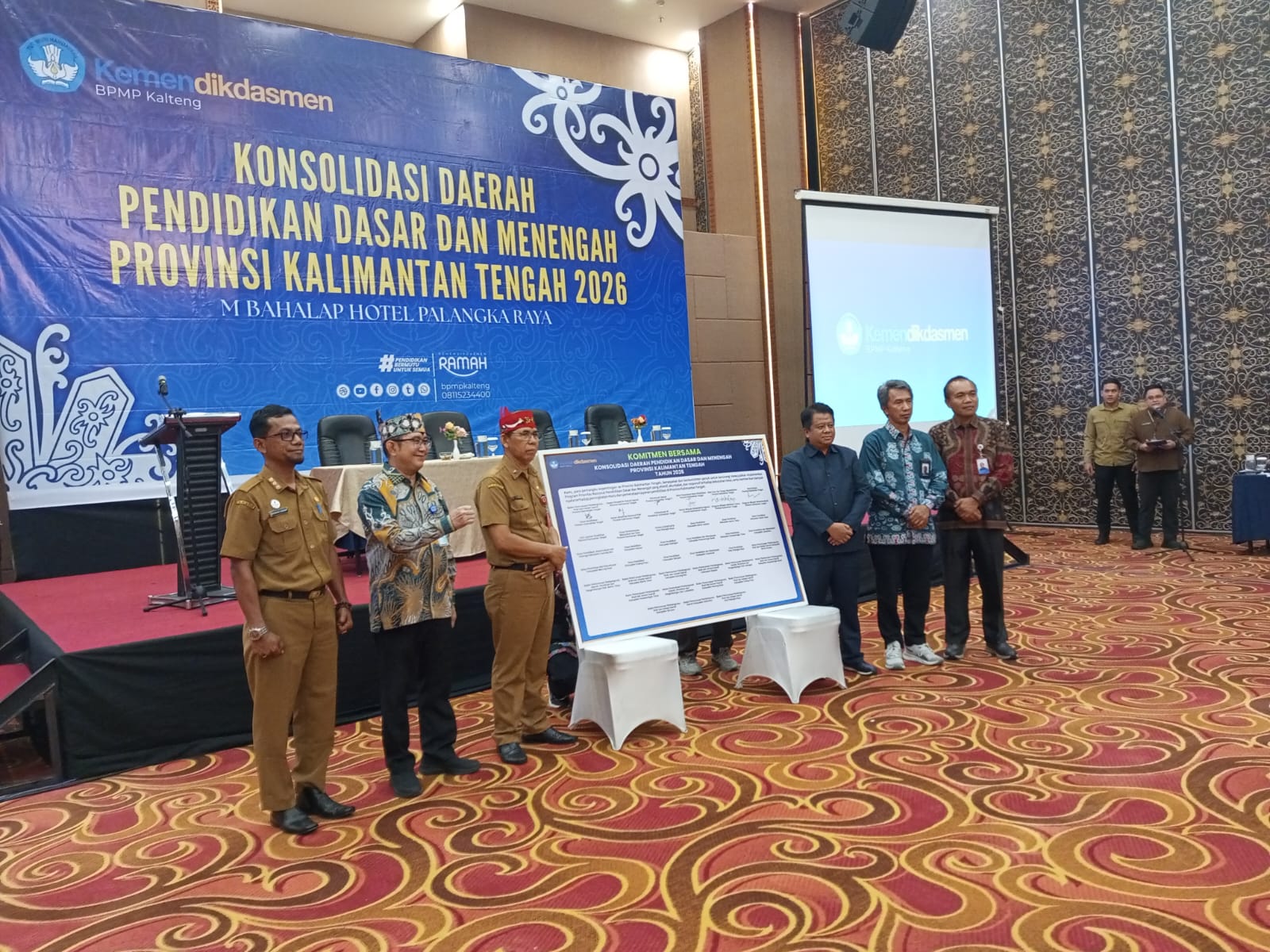 Tingkatkan Mutu Pendidikan, Dikdasmen Kalteng Menggelar Konsolidasi.