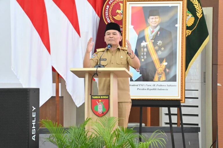 Hadiri Silaturahmi dan Bukber, Gubernur Ingatkan Jaga Simbol Dan Falsafah Huma Betang.