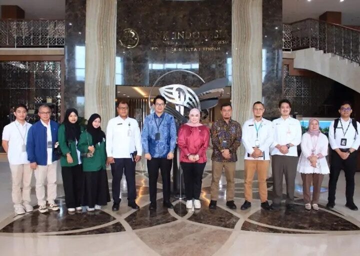 Pantau Ekonomi, Senator DPD RI Siti Aseanti Kunker Bank Indonesi Perwakilan Kalteng.