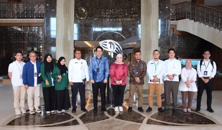 Pantau Ekonomi, Senator DPD RI Siti Aseanti Kunker Bank Indonesi Perwakilan Kalteng.