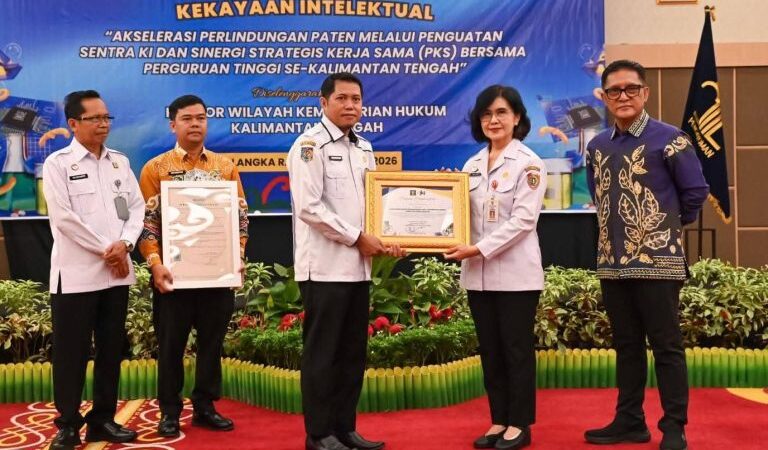 Kalteng Perkuat Perlindungan Hak Kekayaan Intelektual.