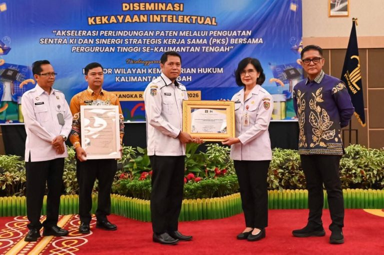 Kalteng Perkuat Perlindungan Hak Kekayaan Intelektual.
