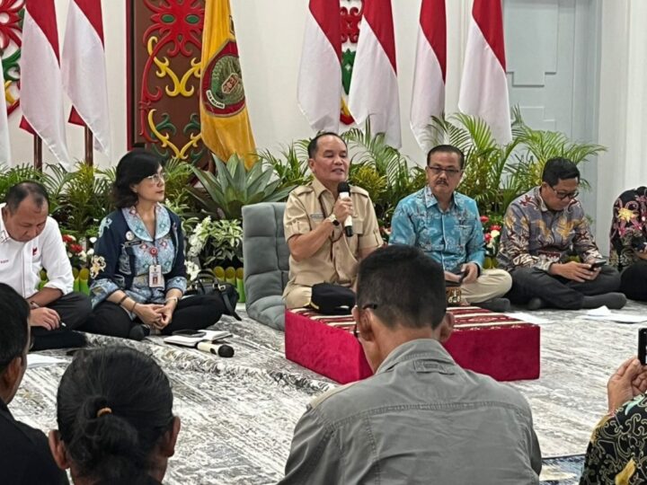 Penambang Rakyat Temui Gubernur Minta Kemudahan Ijin WPR.