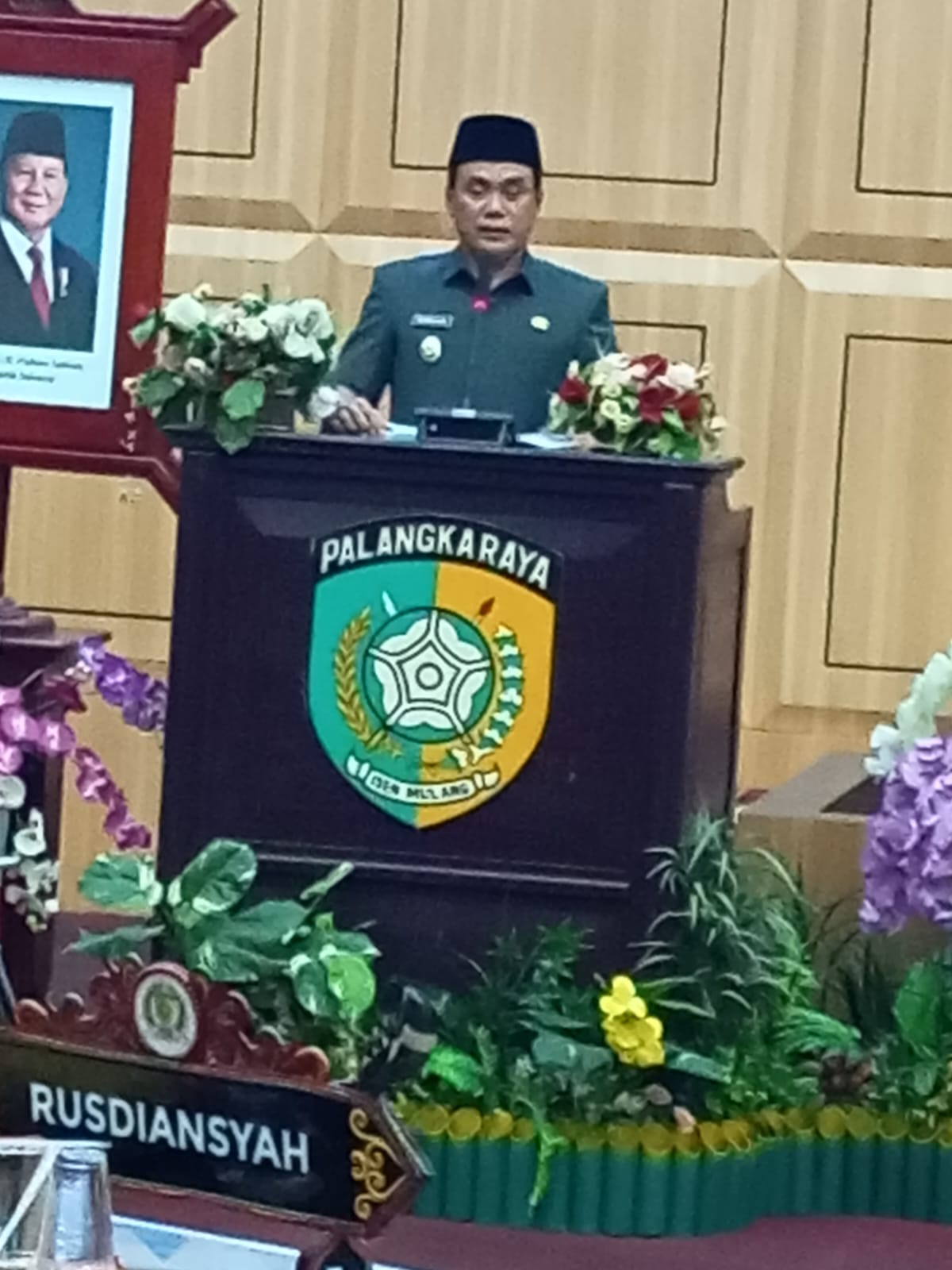 Raperda Pengurangan Resiko Bencana, Wakil Walikota Beri Jawaban Atas Padangan Umum DPRD.