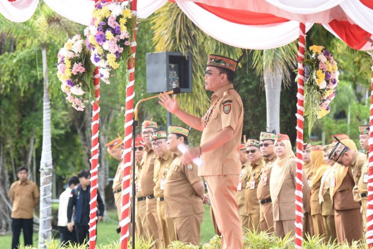 Gubernur Ajak Kebersamaan ASN Membangun Daerah.