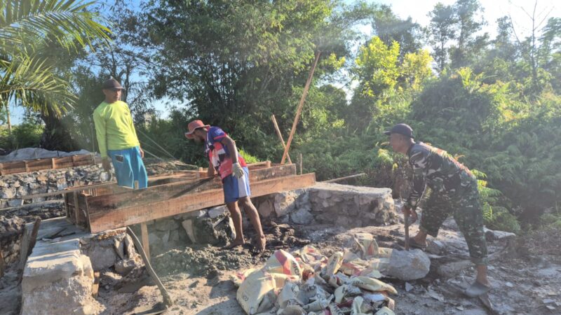Demi Warga,Pembangunan Jembatan Garuda Terus Berlanjut