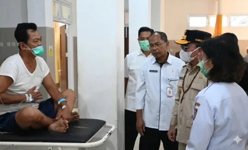 Pastikan Layanan Kesehatan Optimal, Gubernur Sidak RSUD dr.Doris Silvanus.