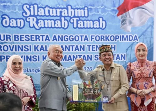 Silaturahmi Gubernur Kalteng dan Kalsel Perkuat Kerjasama Ekonomi dan Pembangunan.