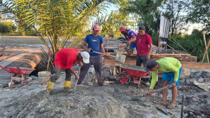 Pembangunan Jembatan Garuda Terus Dikebut