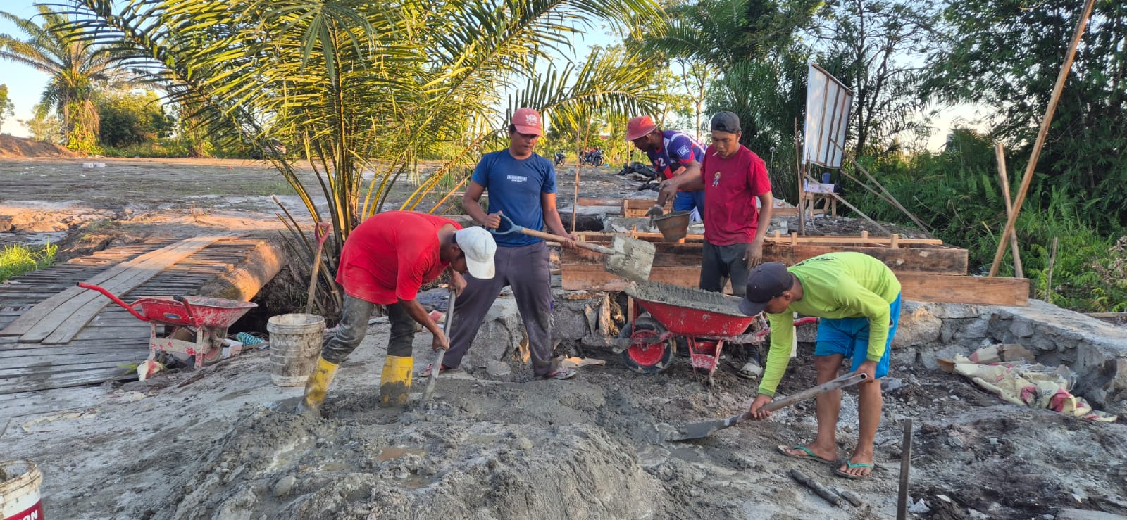 Pembangunan Jembatan Garuda Terus Dikebut