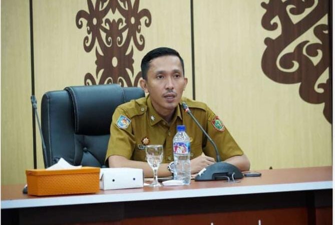 Plt.Kadis Kominfosantik, Efisiensi Anggaran Program Prioritas KHBS Tetap Berjalan.