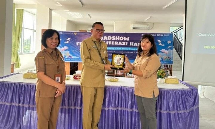 Roadshow Festival Harati BI Di Gumas dan Mura Diserbu Ribuan Pelajar.