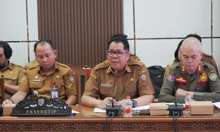 Dewan Bersama Pemerintah Daerah Gelar Rapat Pansus Raperda Penanaman Modal.