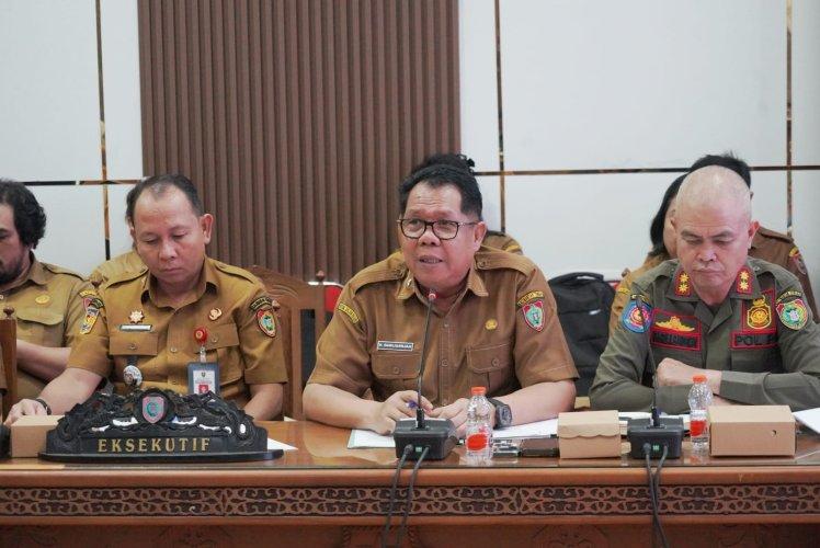 Dewan Bersama Pemerintah Daerah Gelar Rapat Pansus Raperda Penanaman Modal.