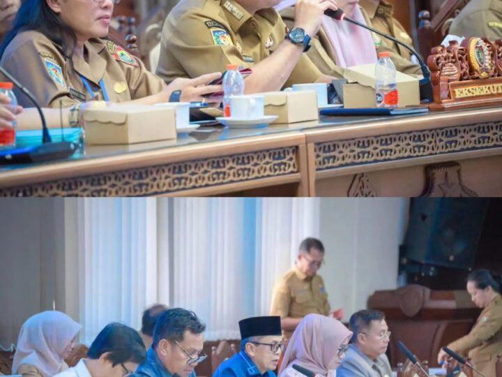 Bahas Temuan dan Rekom BPK RI, DPRD Kalteng Gelar Rapat Gabungan.