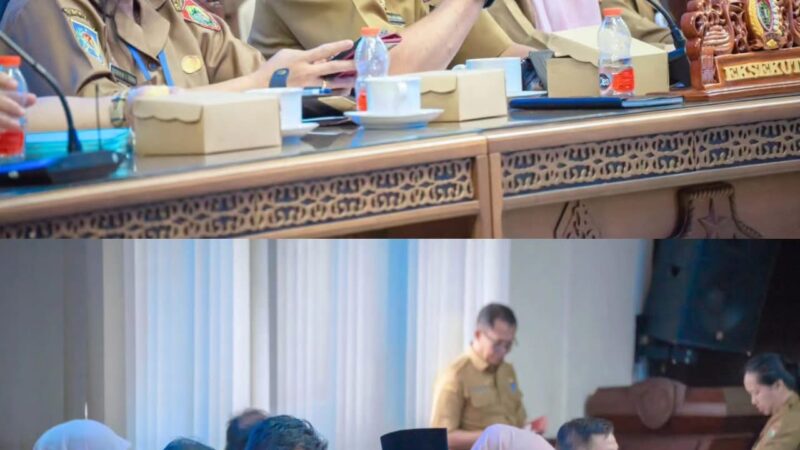Bahas Temuan dan Rekom BPK RI, DPRD Kalteng Gelar Rapat Gabungan.
