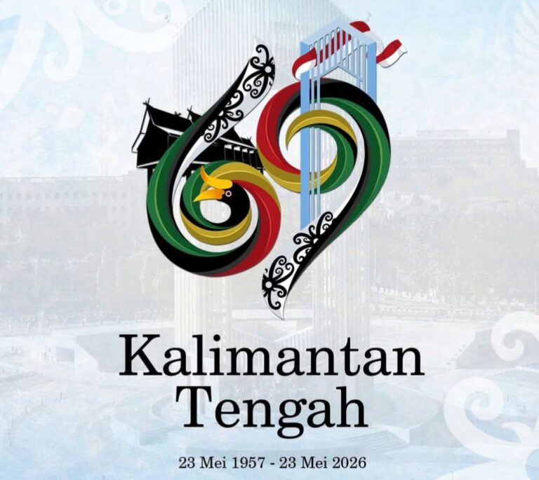 Diluncurkan Logo HUT Kalteng 69 Ini Maknanya.