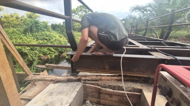 Pembangunan Jembatan Garuda Terus Dikebut