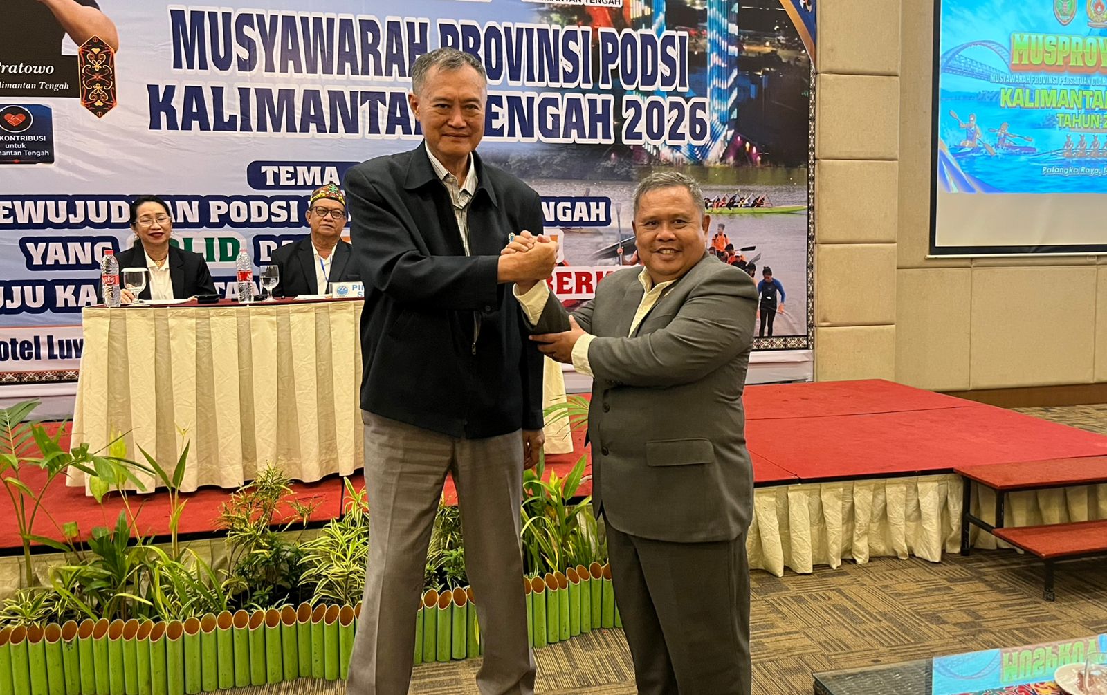 Juni Gultom Terpilih Pimpin PODSI Kalteng 2026-2030.