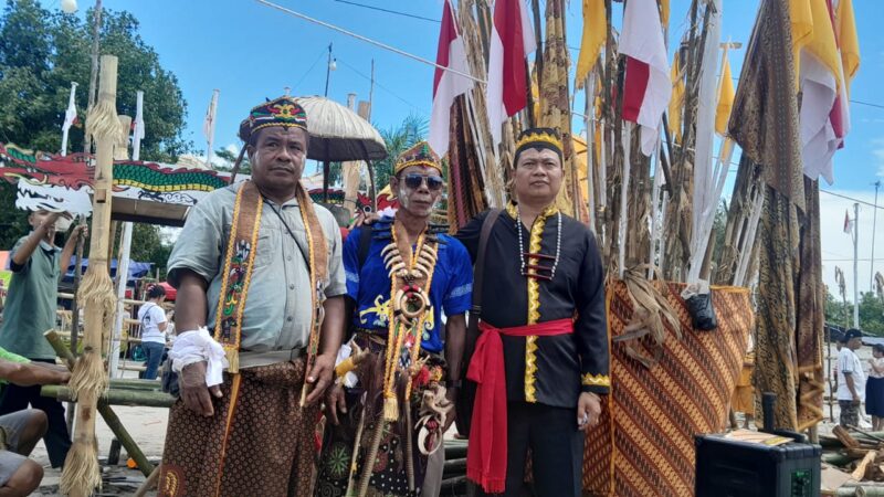 Tiwah Masal Desa Tahawa, Sedot Pengunjung Puluhan Ribu Orang.