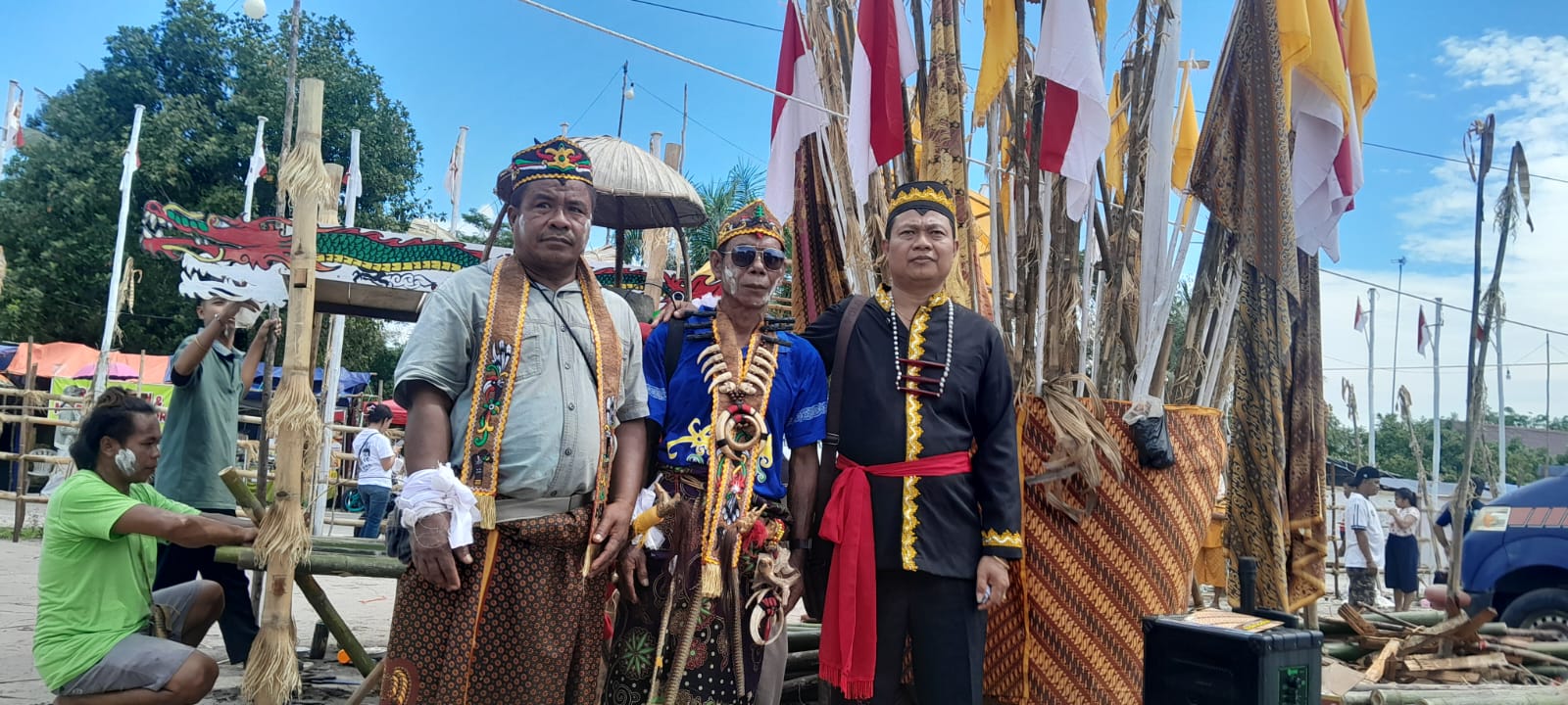 Tiwah Masal Desa Tahawa, Sedot Pengunjung Puluhan Ribu Orang.
