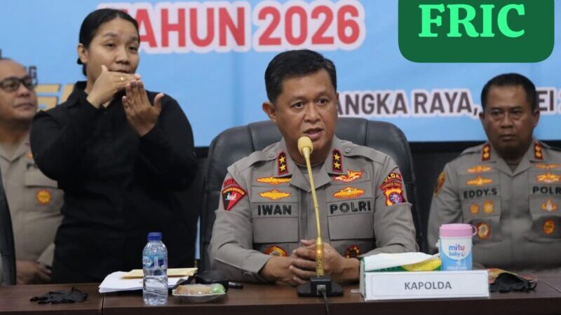 Kapolda Kalteng Ungkap Kejahatan Jalanan Januari-Mei Capai 121 Kasus.