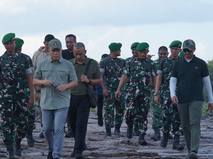 Pangdam XXII/Tambun Bungai Tinjau Kesiapan Yonif TP 830/Isen Mulang dan Yonif TP 831/Panunjung Tarung