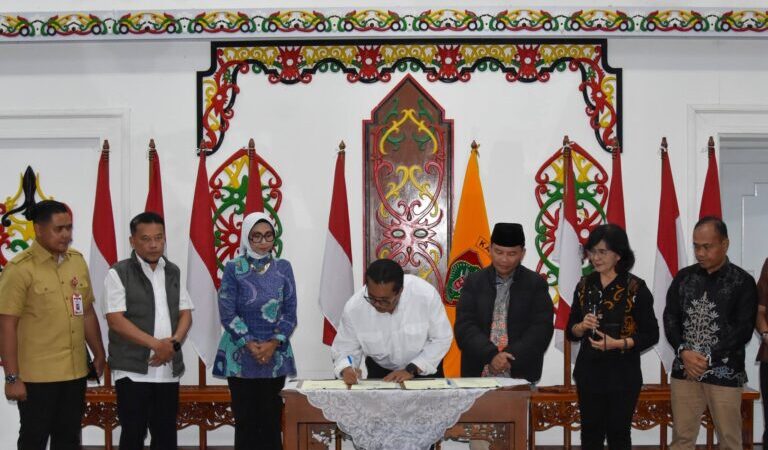 Cetak SDM Unggul dan Siap Kerja, Gubernur Tekan MoU Kementan.