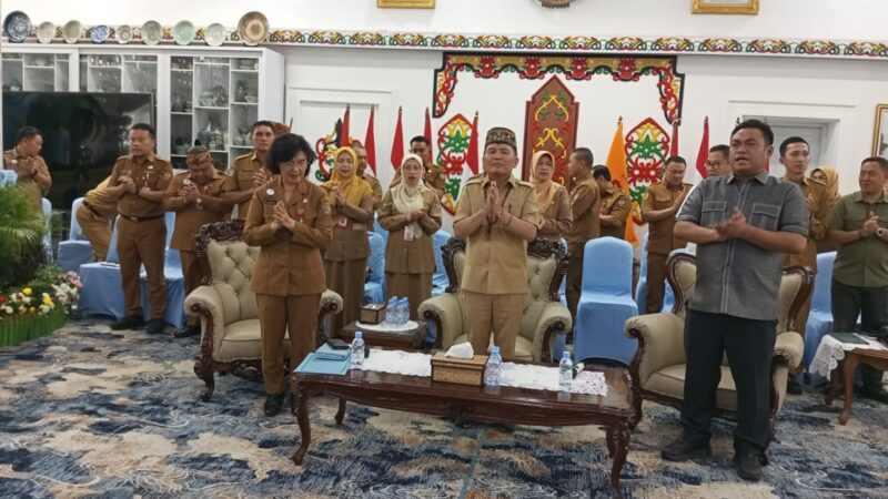 Silaturahmi Bersama Insan Pers, Gubernur Kalteng Diserbu Banyak Pertanyaan.