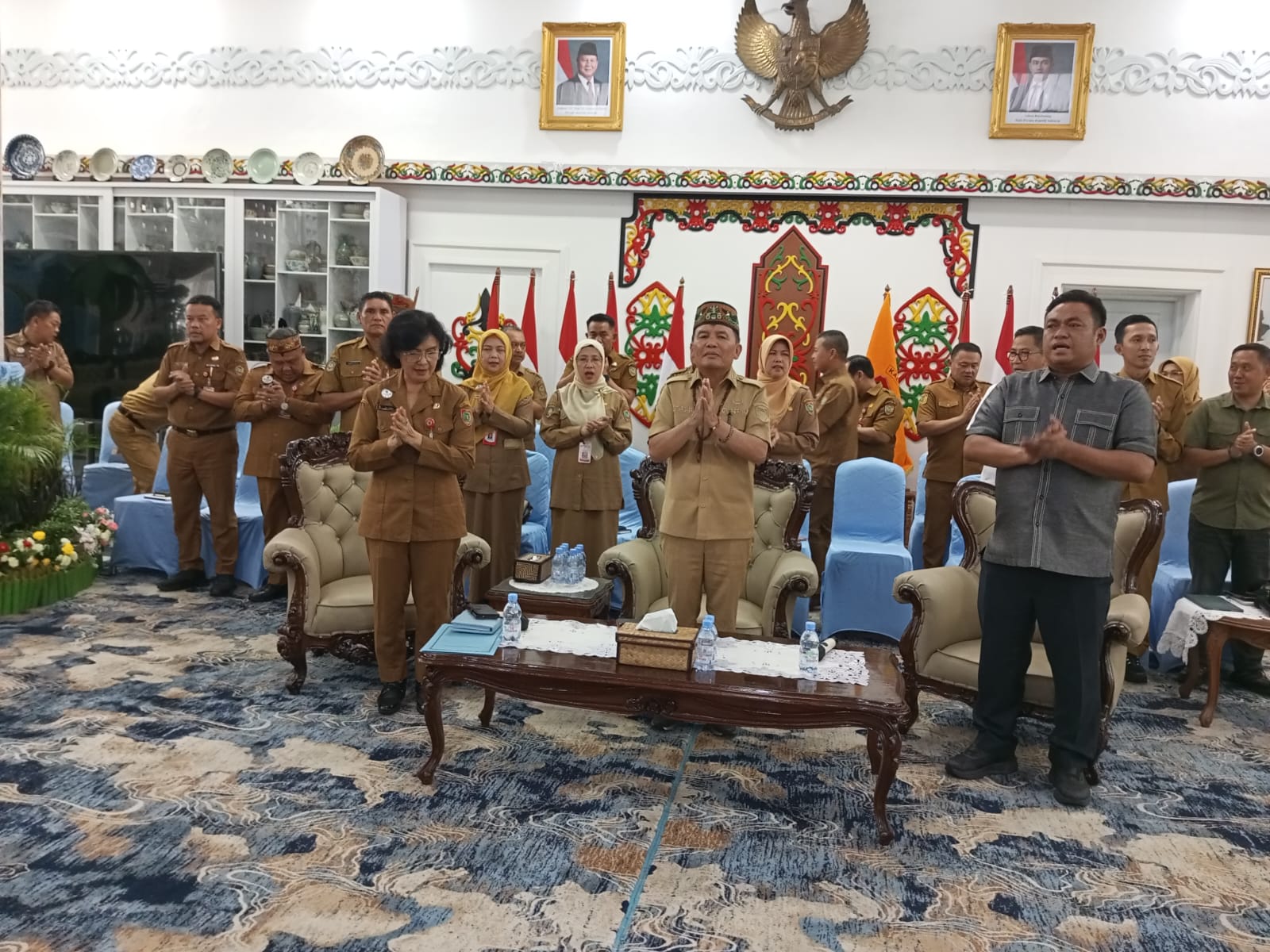 Silaturahmi Bersama Insan Pers, Gubernur Kalteng Diserbu Banyak Pertanyaan.