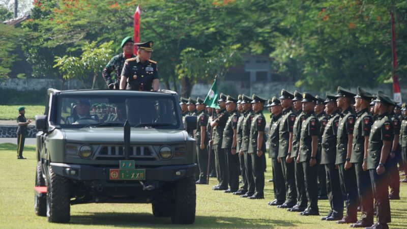 Pangdam XXII/TB Pimpin Upacara Penutupan Pendidikan Pertama Tamtama Infanteri TNI AD Gelombang I TA 2026